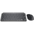 Logitech MX Keys Mini Combo GRAPHITE Tastatur-Maus-Set kabellos schwarz