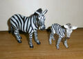 Schleich Zebra von 1999  mit Fohlen von 2008 Nr. 14148 + 14393 #7