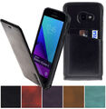 Hülle Leder Tasche Flip Case Handy Schutz Cover für Samsung Galaxy Xcover 4 | 4s