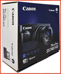 Canon PowerShot SX740 HS 20.3MP Digital Camera Digital Kamera Schwarz 2955C002