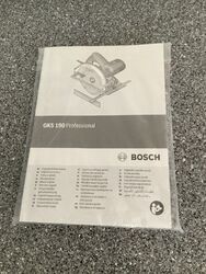 Bosch Kreissäge Handbuch für GKS190 Professional