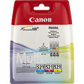 2934B010 Canon CLI-521 C/M/Y Farbtinte Multipack Tinte auf Pigmentbasis 3 St ~D~