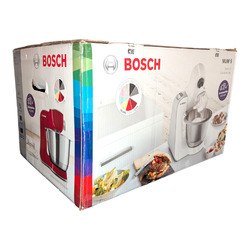 Bosch MUM58720 Küchenmaschine deep red silber rot Serie 4 Stand Mixer Reibe Neu