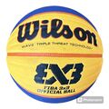 Basketball Unisex, Wilson FIBA 3X3 Paris 2024 Replica Ball, Gelb