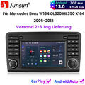 Für Mercedes-Benz M-Klasse W164 Carplay Android 13 Autoradio GPS NAVI DAB+ 2+32G