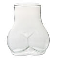 Butt Shaped Mug Novelty 450ml Transparent High Borosilicate Glass Mug