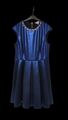 Ted Baker festliches Abendkleid Cocktail Kleid Blau mit Strass Gr.  4