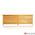 Auflagenbox Gartenbox Gartentruhe Kissenbox Holztruhe Bank XXL Holz Truhe