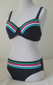 MARITIM Bademode Bügel-Bikini marine-bunt Größe 54 Cup B NEU FS