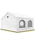 Pavillon 3x4 m Partyzelt Festzelt Gartenzelt Unterstand PE Professional Zelt