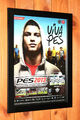 Pro Evolution Soccer 2013 Konami PS2 PS3 C Werbeblatt Gerahmt Poster Ad Framed