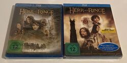 Der Herr der Ringe - Die Gefährten und Die zwei Türme Blu-Ray Neu