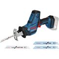 Bosch Professional Akku-Säbelsäge GSA 18V-LI C Professional solo, 18Volt, blau