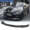 Carbon Frontlippe Front Stoßstangen Spoiler Lip für BMW 4er G22 G23 M-Sport 440i