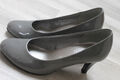 Gabor Damenschuhe Schuhe Lackschuhe Pumps grau Gr. 3,5 fast neu