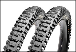 2x Reifen Maxxis Minion DHR II Downhill 26 x 2.40" 61-559 schwarz 3C Maxx Grip