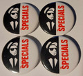 1x The Specials Button Oi Skin Ska SHARP 2 Tone Two Tone Punk Skinhead Rude Boy