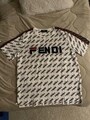 FENDI-Logo-Shirt Weiß