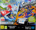 Nintendo Wii U Mario Kart 8 / Splatoon Premium Pack 32GB Schwarz Spielekonsole