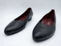 Gabor Damen Ballerina Halbschuh Slipper Leder schwarz Gr. 38 EU Art. 8384-98