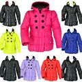 Kinder Mädchen Steppjacke Mantel Übergangsjacke Schneejacke Jacke Winterjacke 