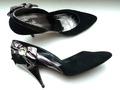 Beverly Feldman Pumps Stöckel heels Gr.US10M (Gr.40,5-41) Komplettleder vintage