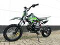 125ccm Dirtbike Pitbike KXD 607A 4Takt 4 Gang 14/12 Enduro Cross Motorrad Grün