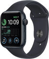 Apple Watch SE 2.Gen GPS Cellular 2022 44mm Smartwatch Alu Sportband Mitternacht