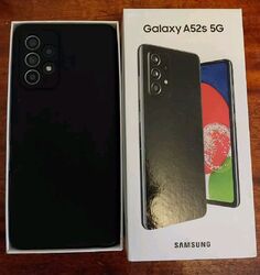 Samsung Galaxy A52s 5G 128GB entsperrt Grade A schwarz sehr guter Zustand