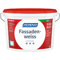 Renovo Fassadenweiss matt 10 Ltr. Fassadenfarbe