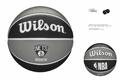 Wilson Basketball Nba Team Tribute Brooklyn Nets Schwarz Einheitsgröße