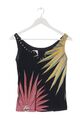 DESIGUAL Trägertop Damen Gr. DE 36 schwarz-blassgelb-pink Casual-Look