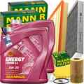 MANN INSPEKTIONSPAKET+10L MANNOL NRG 5W-30 ÖL passend für MERCEDES VITO W639 CDI