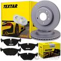 TEXTAR BREMSSCHEIBEN 258mm + BELÄGE VORNE passend für MAZDA 2 DY Bj. 2003-2007