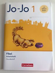 JO-JO 1 Arbeitsheft Grundschrift ISBN 9783464812068 Cornelsen Neu