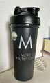 More Nutrition Shaker Blender Schwarz