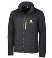 John Deere Operator-Hybridjacke schwarz langarm Outdoor Übergangsjacke Logo