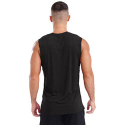 Herren Muscle Shirts Lässig Sportweste Gerippt Athletisches Tanktop Fitnessraum