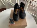 UGG Bradley Gr.37 Winterboots Junge Schnürboots mit Reisverschluss Leder schwarz