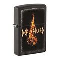 ZIPPO schwarz matt Def Leppard 60007175