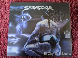 SARATOGA - El Clan De La Lucha CD + DVD Power Metal MURO Judas Priest CENTINELA