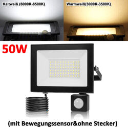 LED Fluter 10W 20W 30W 50W 100W 200W 300W 500W Außen Strahler Scheinwerfer Lampe