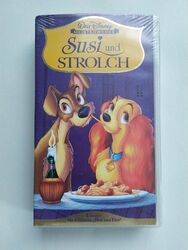 Susi und Strolch, Walt Disneys MEISTERWERK, VHS Video-Kassette versiegelt 