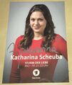 Katharina Scheuba Orig. Signierte Autogrammkarte Sturm der Liebe Autogramm #14