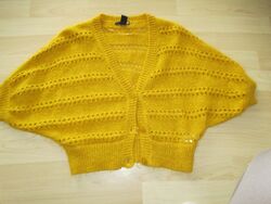 Strickbolero Curry Gr. L H&M