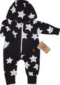 NEU Baby Jungen Mädchen Strampler Overall Einteiler Gr. 56 62 68 74 80 86 Sterne