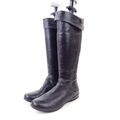 GEOX High Stiefel Leder Schwarz Gr. 37,5 