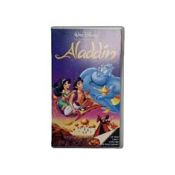 Vhs Aladin Walt Disneys (Nicht Deutsch Version) Sehr guter Zustand Selten Sammle