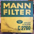 Luftfilter Filtereinsatz C 2760 MANN-FILTER für FORD TRANSIT Bus TRANSIT Kasten