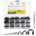 E-Clips, 500 Stk E-clip Sprengringe Set, E Clip Sicherungsringe Sortiment Set, I